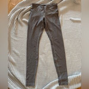 Lululemon Wunder Under Leggings – Heathered Grey – Size 4
